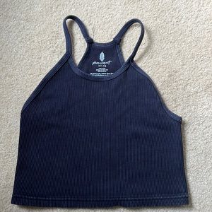 FP Movement by Free People Navy Ribbed Bra